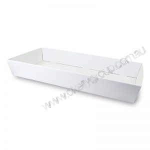 White Catering Tray