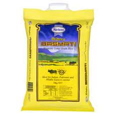 RIVIANA BASMATI LONG GRAIN RICE 10KG - Brentcorp Foodservice & Bulk Barn