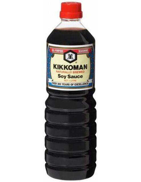 Kikkoman Naturally Brewed Soy Sauce 1L - Brentcorp Foodservice & Bulk Barn