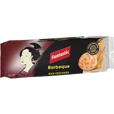 Fantastic Barbeque flavoured rice crackers