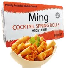 Ming cocktail spring roll